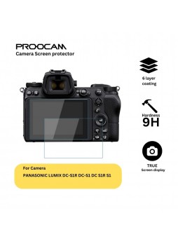 PROOCAM SPP-S1 GLASS SCREEN PROTECTOR FOR PANASONIC Lumix DC-S1R DC-S1 DC S1R S1